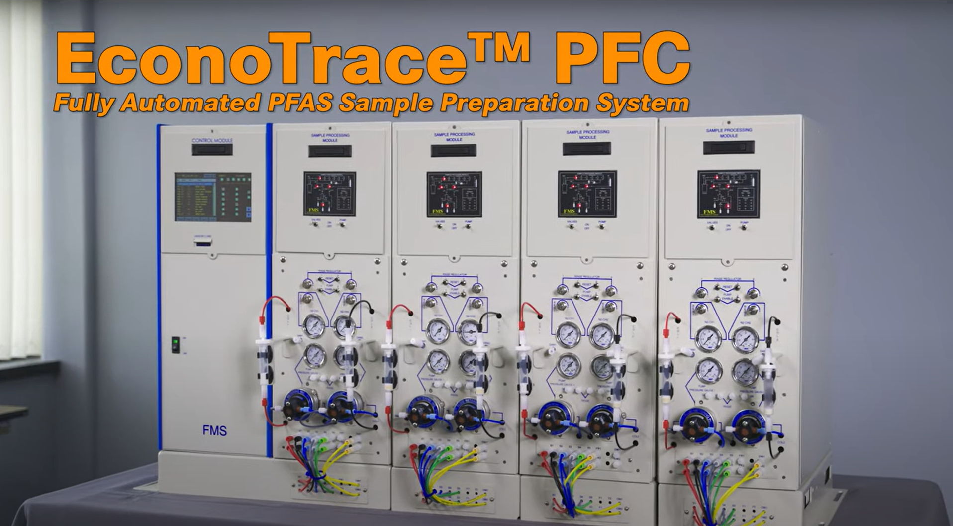 PFAS分析専用半/全 自動前処理システム | 金陵電機分析営業部